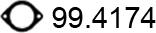 ASSO 99.4174 - Прокладка, труба вихлопного газу avtolavka.club