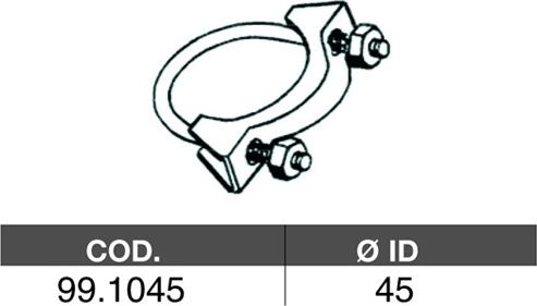 ASSO 99.1045 - З'єднувальні елементи, система випуску avtolavka.club