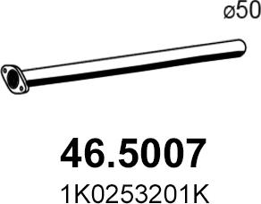 ASSO 46.5007 - Труба вихлопного газу avtolavka.club