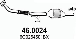 ASSO 46.0024 - Каталізатор avtolavka.club