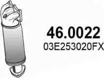 ASSO 46.0022 - Каталізатор avtolavka.club