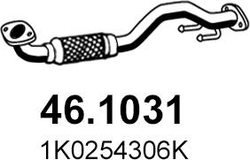 ASSO 46.1031 - Труба вихлопного газу avtolavka.club