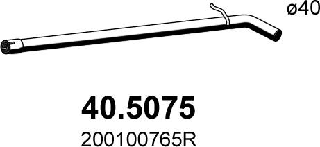 ASSO 40.5075 - Труба вихлопного газу avtolavka.club