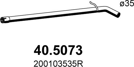 ASSO 40.5073 - Труба вихлопного газу avtolavka.club