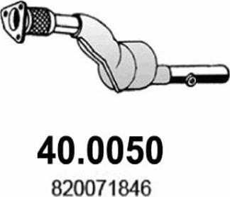 ASSO 40.0050 - Каталізатор avtolavka.club