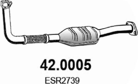 ASSO 42.0005 - Каталізатор avtolavka.club