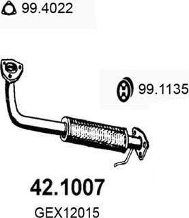 ASSO 42.1007 - Труба вихлопного газу avtolavka.club