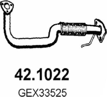 ASSO 42.1022 - Труба вихлопного газу avtolavka.club