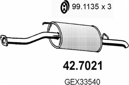 ASSO 42.7021 - Глушник вихлопних газів кінцевий avtolavka.club