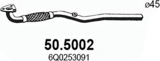 ASSO 50.5002 - Труба вихлопного газу avtolavka.club