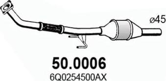 ASSO 50.0006 - Каталізатор avtolavka.club