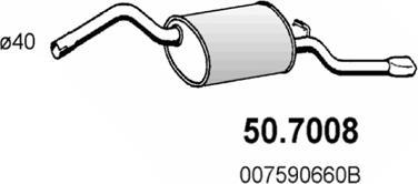 ASSO 50.7008 - Глушник вихлопних газів кінцевий avtolavka.club