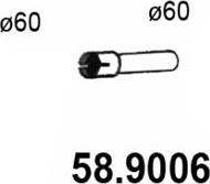 ASSO 58.9006 - Труба вихлопного газу avtolavka.club
