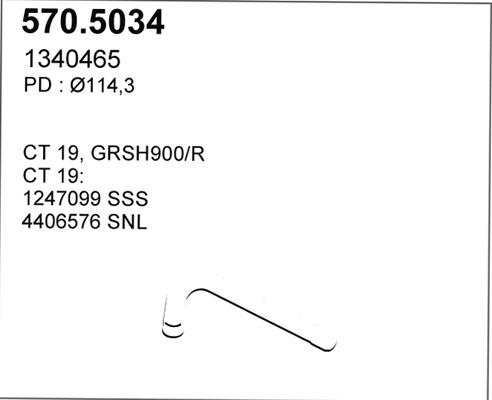 ASSO 570.5034 - Труба вихлопного газу avtolavka.club