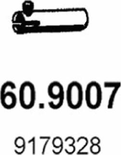 ASSO 60.9007 - Труба вихлопного газу avtolavka.club
