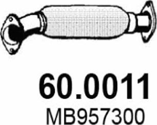 ASSO 60.0011 - Каталізатор avtolavka.club