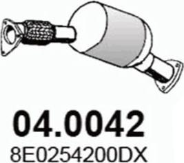 ASSO 04.0042 - Каталізатор avtolavka.club
