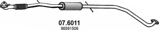 ASSO 07.6011 - Середній глушник вихлопних газів avtolavka.club