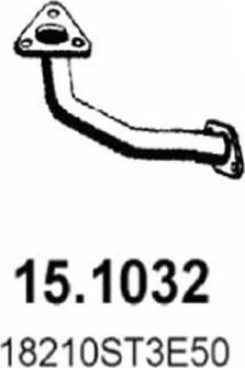 ASSO 15.1032 - Труба вихлопного газу avtolavka.club