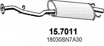 ASSO 15.7011 - Глушник вихлопних газів кінцевий avtolavka.club