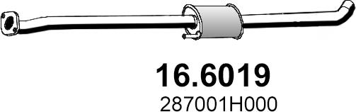 ASSO 16.6019 - Середній глушник вихлопних газів avtolavka.club
