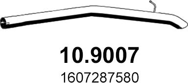 ASSO 10.9007 - Труба вихлопного газу avtolavka.club