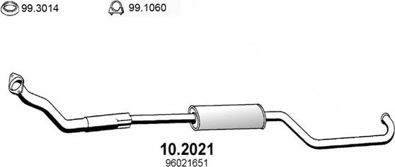 ASSO 10.2021 - Предглушітель вихлопних газів avtolavka.club