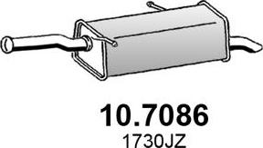 ASSO 10.7086 - Глушник вихлопних газів кінцевий avtolavka.club