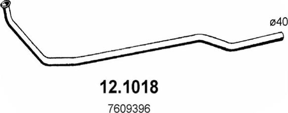 ASSO 12.1018 - Труба вихлопного газу avtolavka.club