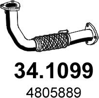ASSO 34.1099 - Труба вихлопного газу avtolavka.club