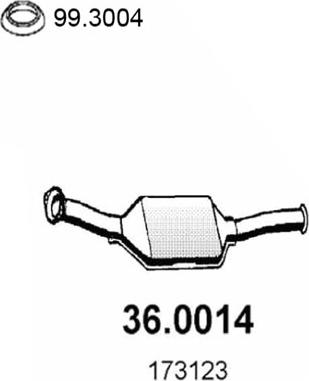 ASSO 36.0014 - Каталізатор avtolavka.club