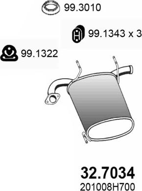 ASSO 32.7034 - Глушник вихлопних газів кінцевий avtolavka.club