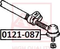 ASVA 0121-087 - Наконечник рульової тяги, кульовий шарнір avtolavka.club