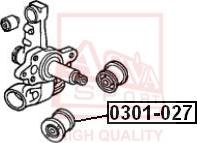 ASVA 0301-027 - Сайлентблок, важеля підвіски колеса avtolavka.club