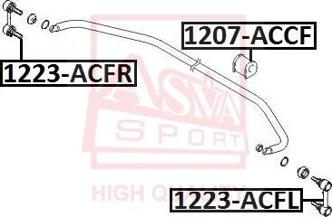 ASVA 1223-ACFL - Тяга / стійка, стабілізатор avtolavka.club