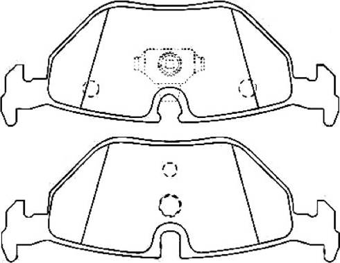 BMW 34 32 1 161 456 - Гальмівні колодки, дискові гальма avtolavka.club