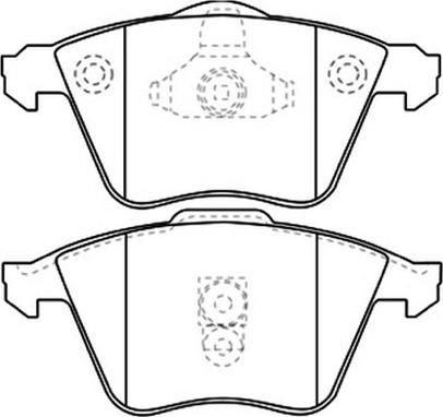 BENDIX 572507 - Гальмівні колодки, дискові гальма avtolavka.club