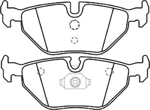 ASVA AKD-1231 - Гальмівні колодки, дискові гальма avtolavka.club