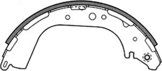 ASVA AKS-1189 - Комплект гальм, барабанний механізм avtolavka.club