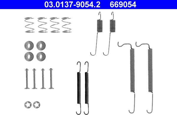 ATE 03.0137-9054.2 - Комплектуючі, барабанний гальмівний механізм avtolavka.club