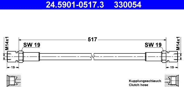 ATE 24.5901-0517.3 - Шланг зчеплення avtolavka.club