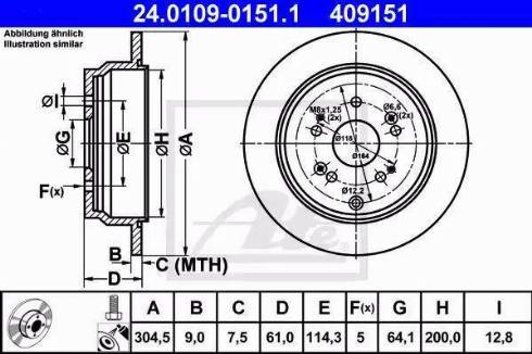 Alpha Brakes HTT-HD-034 - Гальмівний диск avtolavka.club