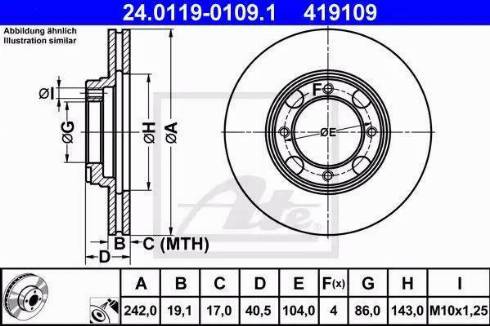 Alpha Brakes HTP-HY-500 - Гальмівний диск avtolavka.club