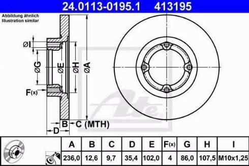 Alpha Brakes HTP-DW-008 - Гальмівний диск avtolavka.club