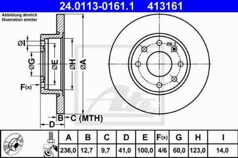 Alpha Brakes HTP-PL-001 - Гальмівний диск avtolavka.club