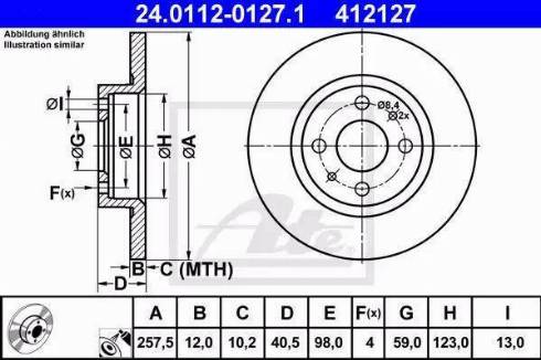 Alpha Brakes HTP-FT-004 - Гальмівний диск avtolavka.club