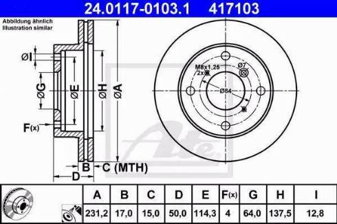 Alpha Brakes HTP-SU-006 - Гальмівний диск avtolavka.club