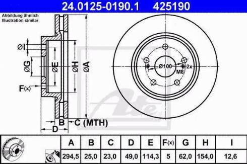 Alpha Brakes HTP-SU-019 - Гальмівний диск avtolavka.club