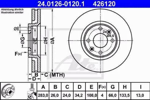 Alpha Brakes HTP-PE-025 - Гальмівний диск avtolavka.club