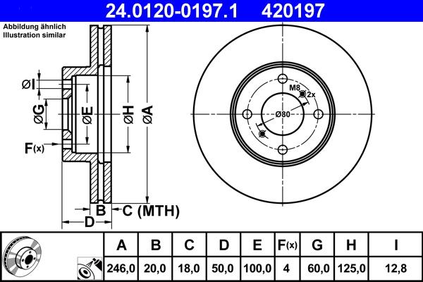 ATE 24.0120-0197.1 - Гальмівний диск avtolavka.club